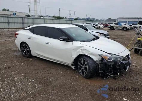 2018 Nissan Maxima 3.5S z USA, uszkodzony, nr VIN 1N4AA6AP4JC383088